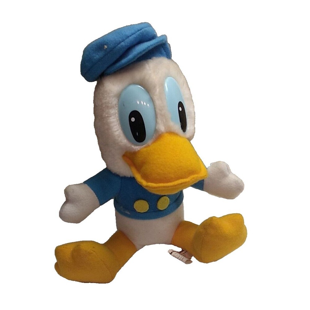 VTG Walt Disney Mickey's Christmas Carol Donald Duck Stuffed Animal Plush Toy